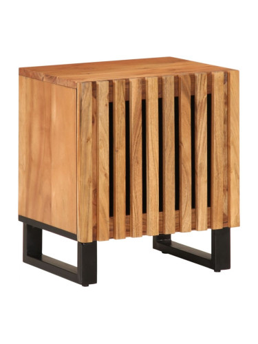 Sonata H Нощно шкафче 40x34x46 см масивна акация