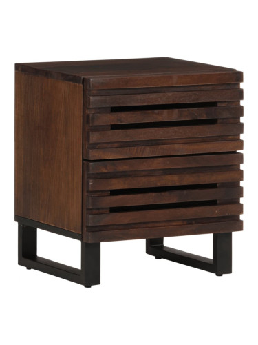 Sonata H Нощно шкафче, 40x34x46 см, масивно мангово дърво