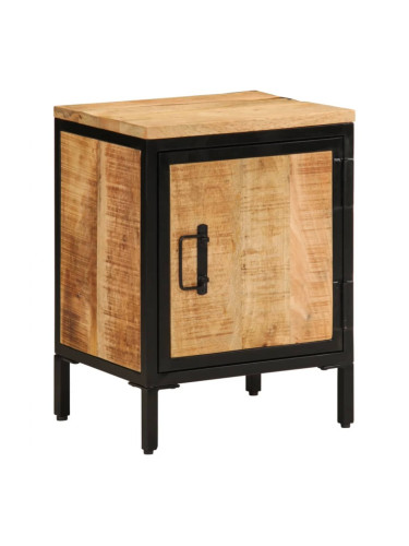 Sonata H Нощно шкафче 40x30x52,5 см грубо мангово дърво масив