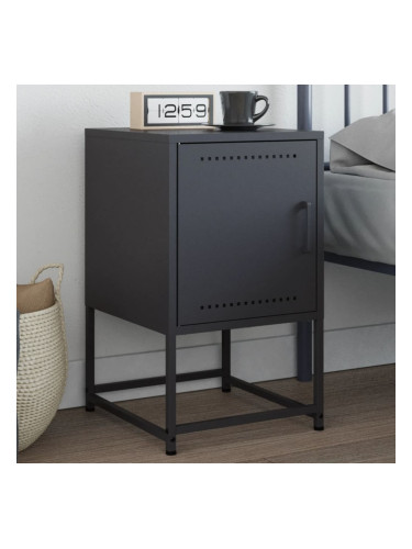 Sonata H Нощно шкафче, антрацит, 36x39x60,5 см, стомана