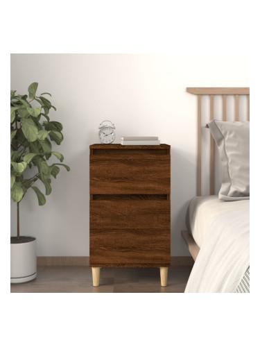 Sonata H Нощно шкафче, кафяв дъб, 40x35x70 см