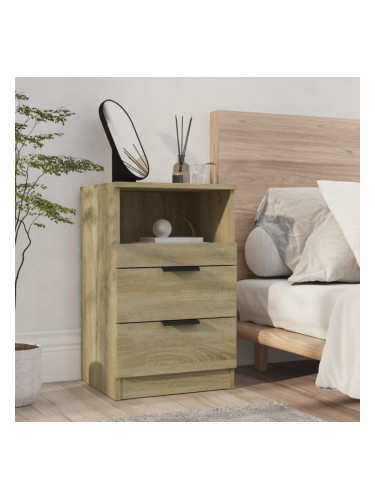 Sonata H Нощно шкафче, дъб сонома, инженерно дърво