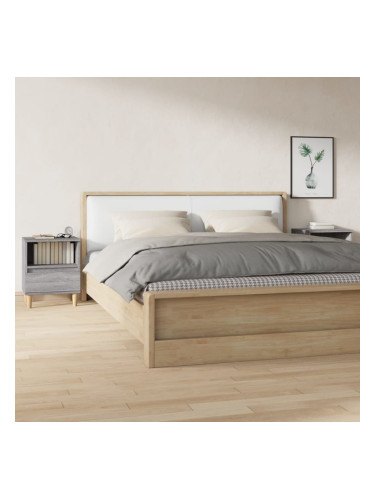 Sonata H Нощни шкафчета, 2 бр, сив сонома, 40x35x50 см