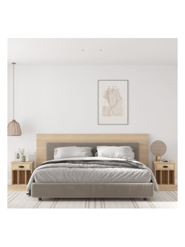 Sonata H Нощни шкафчета, 2 бр, сонома дъб, 43x36x50 см