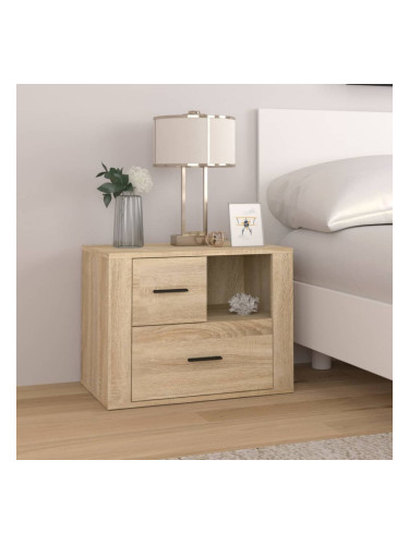 Sonata H Нощно шкафче, дъб сонома, инженерно дърво 60x36x45 см