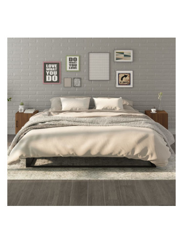 Sonata H Нощни шкафчета, 2 бр, Кафяв дъб, инженерно дърво