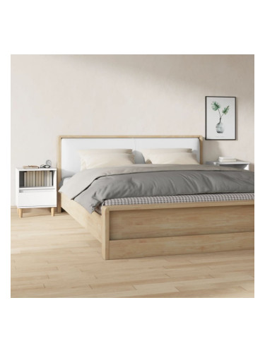 Sonata H Нощни шкафчета, 2 бр, бели, 40x35x50 см