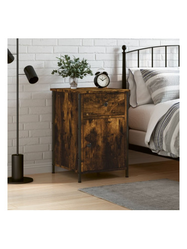 Sonata H Нощно шкафче, опушен дъб, 40x42x60 см, инженерно дърво