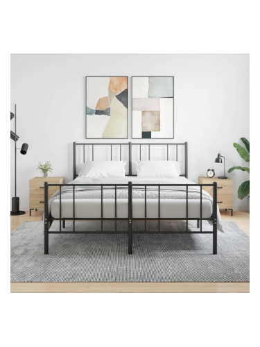 Sonata H Нощни шкафчета 2 бр дъб сонома 40x35x47,5 см инженерно дърво