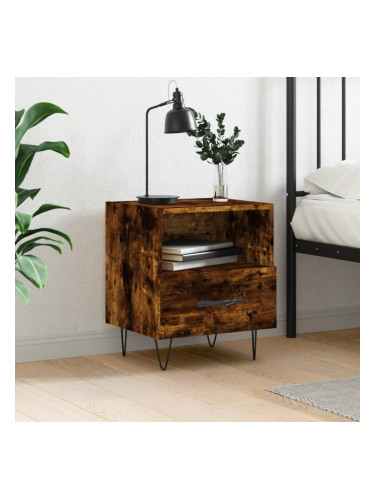 Sonata H Нощно шкафче, опушен дъб, 40x35x47,5 см, инженерно дърво