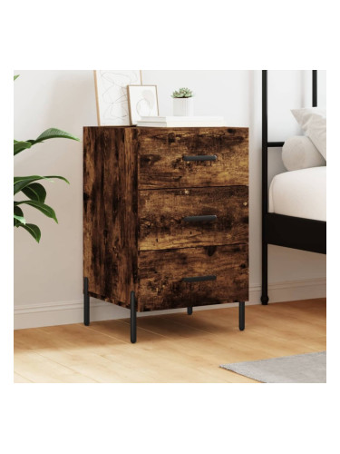 Sonata H Нощно шкафче, опушен дъб, 40x40x66 см, инженерно дърво