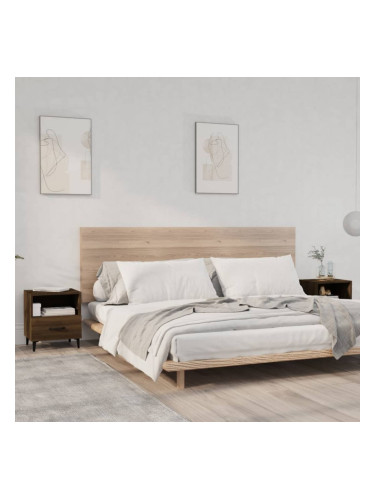 Sonata H Нощни шкафчета, 2 бр, Кафяв дъб, инженерно дърво