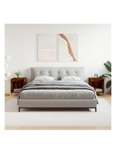 Sonata H Нощни шкафчета, 2 бр, опушен дъб, 40x35x50 см, инженерно дърво