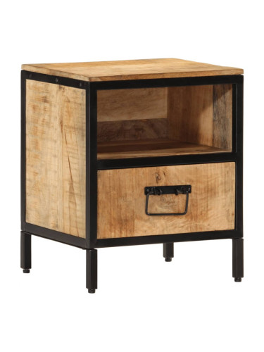 Sonata H Нощно шкафче, 40x35x50 см, масивна мангова дървесина