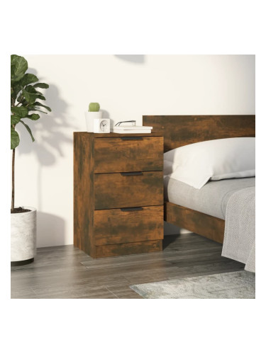 Sonata H Нощно шкафче, опушен дъб, 40x36x65 см