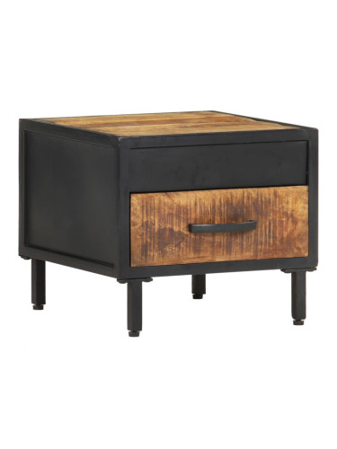 Sonata H Нощно шкафче, 40x40x35 см, грубо мангово дърво