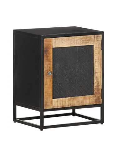 Sonata H Нощно шкафче, 40x30x50 см, грубо мангово дърво