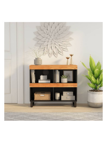 Sonata H Страничен шкаф 85x33x75 см масивна акация