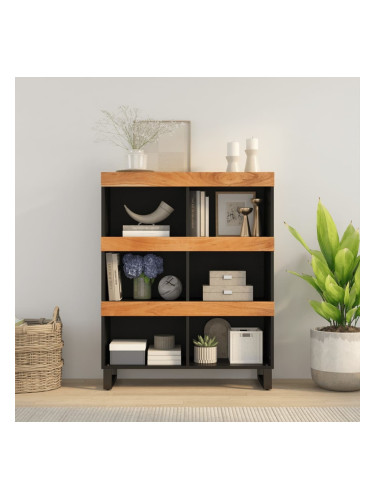 Sonata H Страничен шкаф 85x33x107 см масивна акация