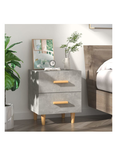 Sonata H Нощно шкафче, бетонно сиво, 40x35x47,5 см, ПДЧ