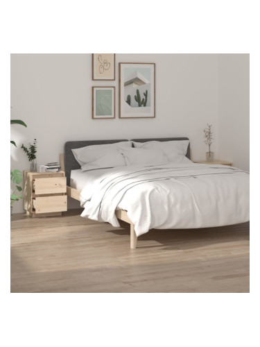 Sonata H Нощни шкафчета, 2 бр, 40x35x50 см, борово дърво масив