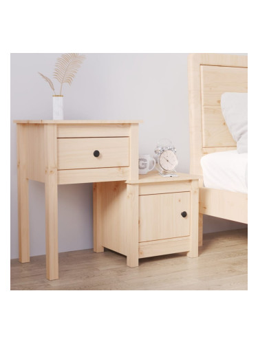 Sonata H Нощно шкафче, 79,5x38x65,5 см, бор масив