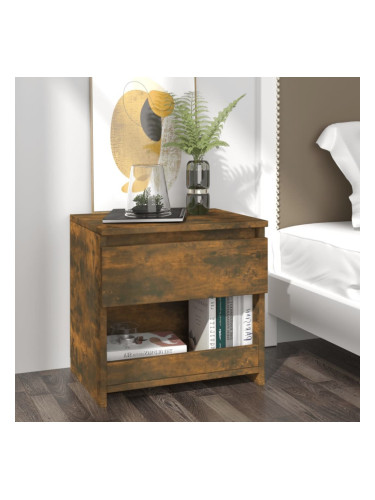 Sonata H Нощно шкафче, опушен дъб, 40x30x39 см, инженерно дърво