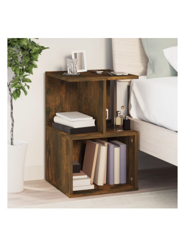 Sonata H Нощно шкафче, опушен дъб, 35x35x55 см, инженерно дърво