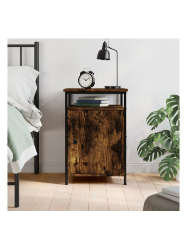 Sonata H Нощно шкафче, опушен дъб, 40x42x60 см, инженерно дърво