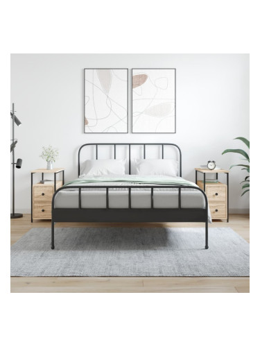 Sonata H Нощни шкафчета 2 бр дъб сонома 30x60x60 см инженерно дърво