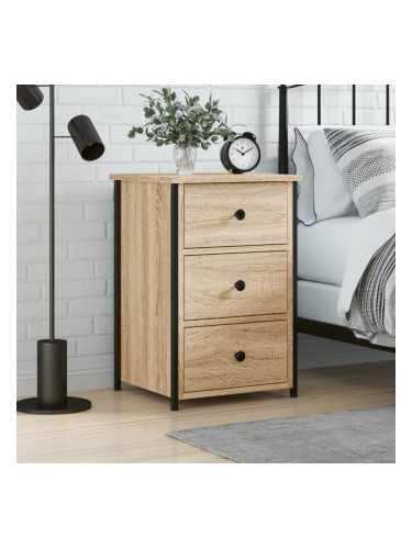 Sonata H Нощно шкафче, сонома дъб, 40x36x60 см, инженерно дърво