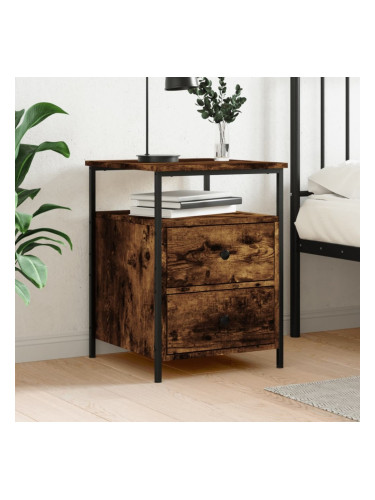 Sonata H Нощно шкафче, опушен дъб, 44x45x60 см, инженерно дърво