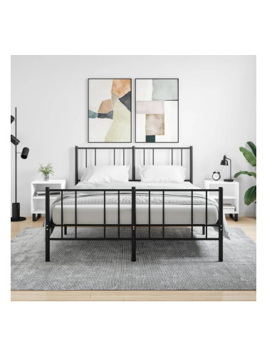 Sonata H Нощни шкафчета 2 бр бели 40x30x50 см инженерно дърво