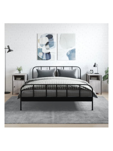 Sonata H Нощни шкафчета, 2 бр, сив сонома, 40x42x60 см, инженерно дърво