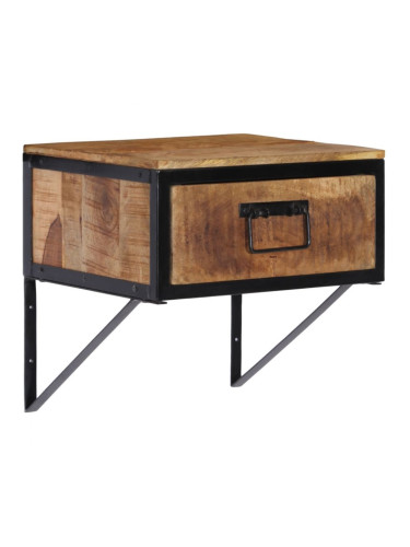 Sonata H Нощно шкафче, 40x35x40 см, масивна мангова дървесина