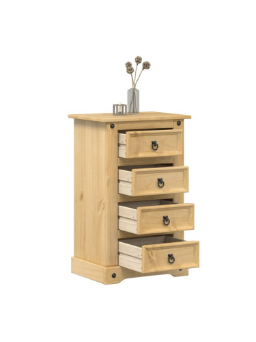 Sonata H Нощно шкафче Corona, 53x39x84 см, бор масив