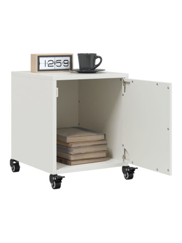 Sonata H Нощни шкафчета, 2 бр, бели , 36x39x43,5 см, стомана