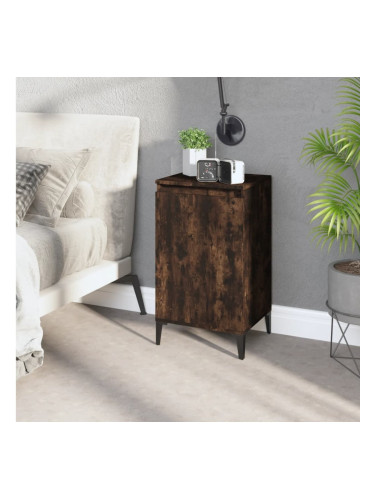 Sonata H Нощно шкафче, опушен дъб, 40x35x70 см, инженерно дърво