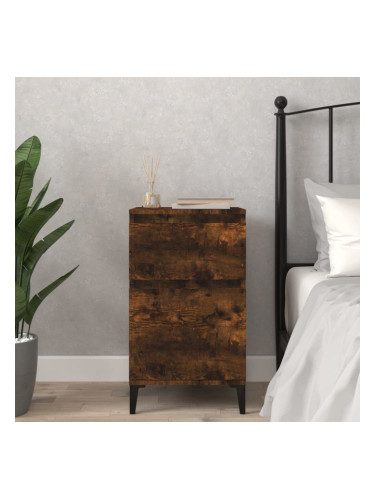 Sonata H Нощно шкафче, опушен дъб, 40x35x70 см