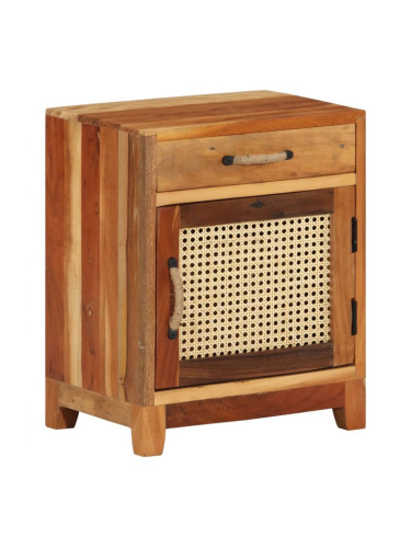 Sonata H Нощно шкафче, 40х30х50 см, регенерирано дърво масив