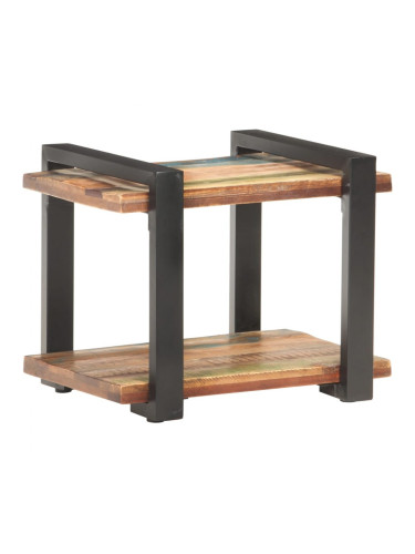 Sonata H Нощно шкафче, 50x40x40 см, регенерирано дърво масив