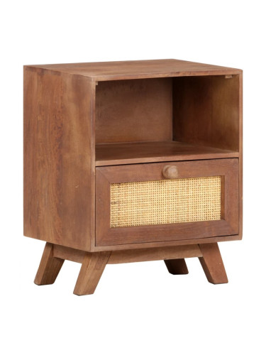 Sonata H Нощно шкафче, 40x30x50 см, мангово дърво масив