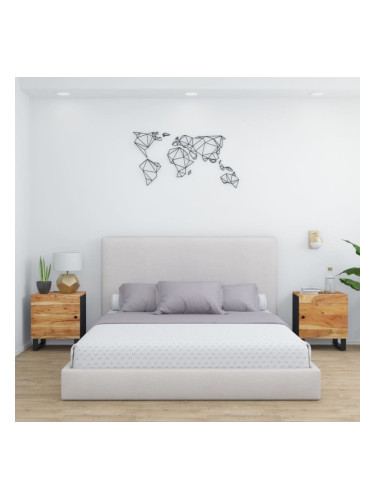 Sonata H Нощни шкафчета, 2 бр, 40x33x46 см, акация масив