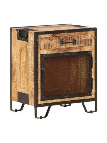 Sonata H Нощно шкафче, 43x30x51 см, грубо мангово дърво масив