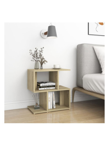 Sonata H Нощни шкафчета 2 бр дъб сонома 50x30x51,5 см инженерно дърво