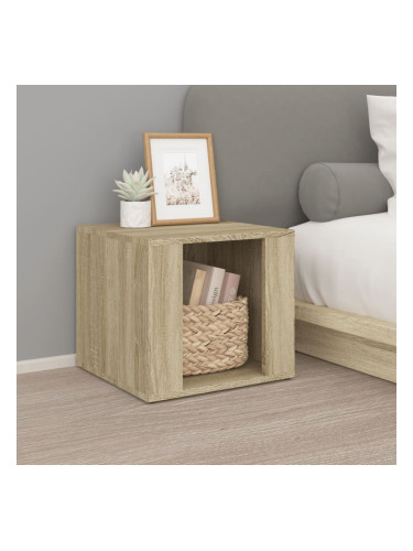 Sonata H Нощна масичка, дъб сонома, 41x40x36 см, инженерно дърво