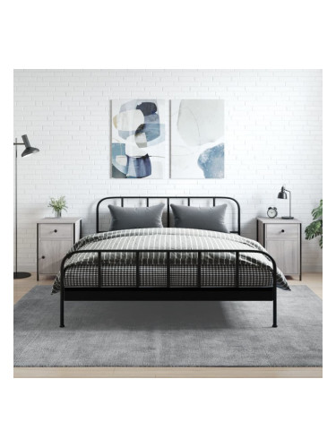 Sonata H Нощни шкафчета, 2 бр, сив сонома, 40x42x60 см, инженерно дърво