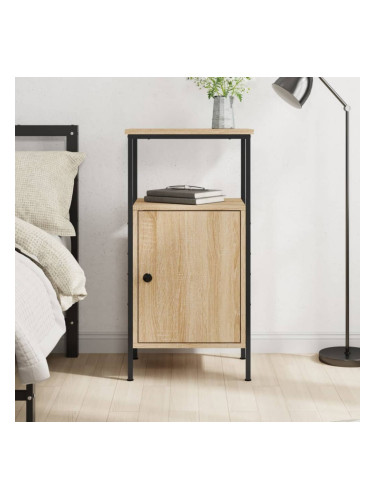 Sonata H Нощно шкафче, дъб сонома, 41x31x80 см, инженерно дърво