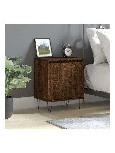 Sonata H Нощно шкафче, кафяв дъб, 40x30x50 см, инженерно дърво