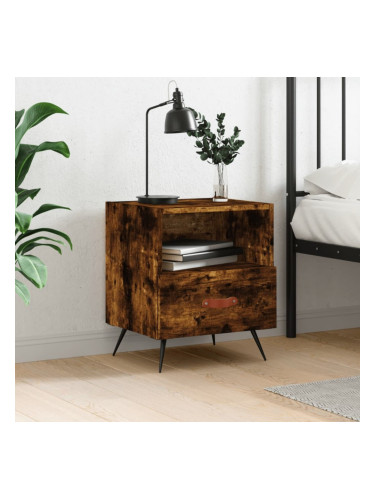 Sonata H Нощно шкафче, опушен дъб, 40x35x47,5 см, инженерно дърво